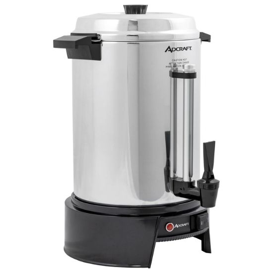Picture of Adcraft 55 Cup Coffee Urn, in Silver