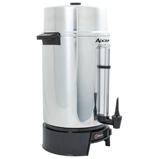 Picture of Adcraft 100 Cup Coffee Urn, 1500W, in Silver