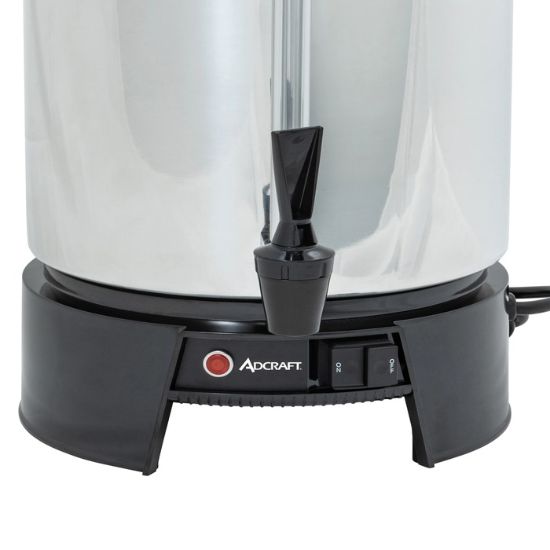 Picture of Adcraft 100 Cup Coffee Urn, 1500W, in Silver
