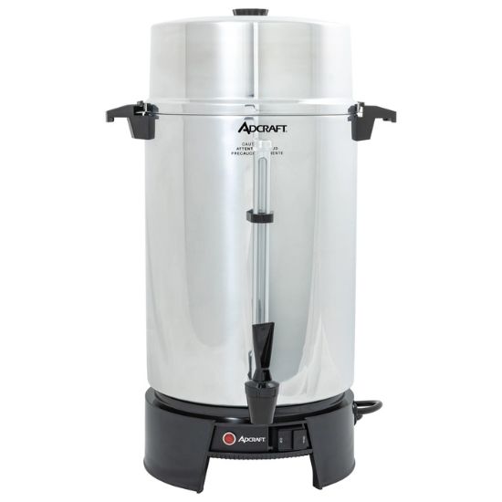 Picture of Adcraft 100 Cup Coffee Urn, 1500W, in Silver