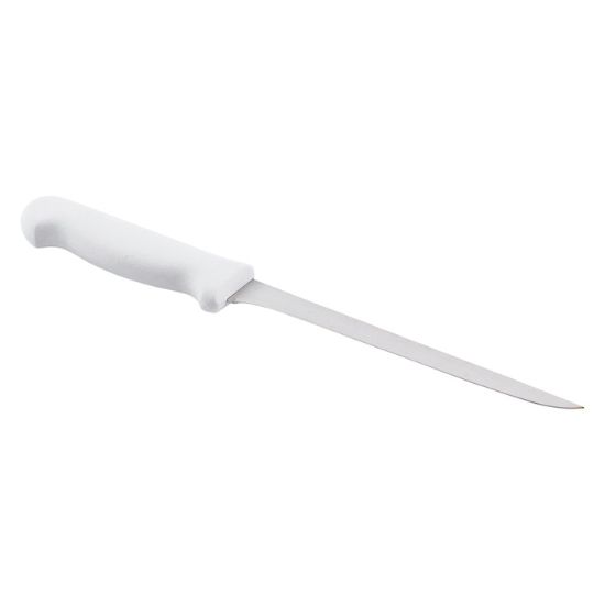 Picture of Adcraft Narrow Stiff Boning Knife (White) (CUT-8NFBWH)