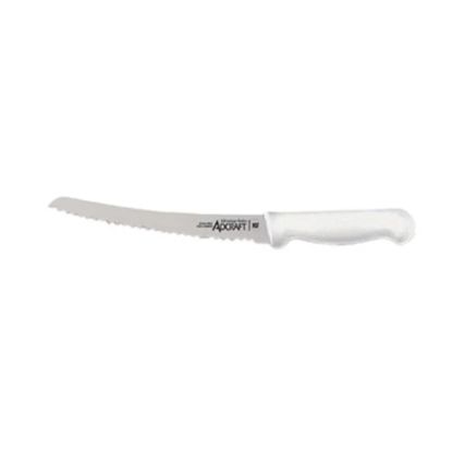 Picture of Adcraft Wavy Edge Curved Bread Knife (10", white)