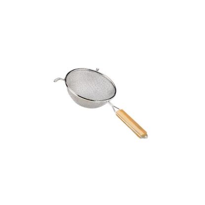 Picture of Adcraft Premium Tinned Double-Mesh Steel Strainer, in Silver (DBTN-10)