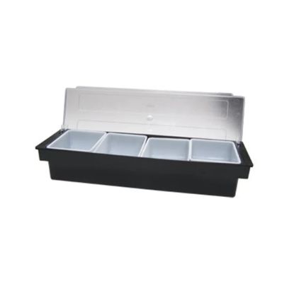 Picture of Adcraft Condiment Dispenser 4 Compartment with lid