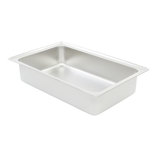 Picture of Adcraft Oblong Dripless Deli Pan, in Stainless Steel