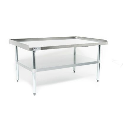 Picture of Adcraft Equipment Stand, 30" x 48" x 24", in Stainless Steel (ES-3048)