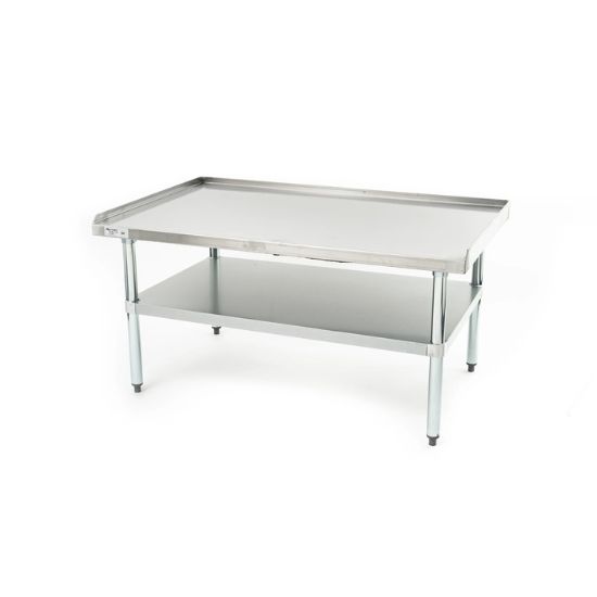 Picture of Adcraft Equipment Stand, 30" x 48" x 24", in Stainless Steel (ES-3048)