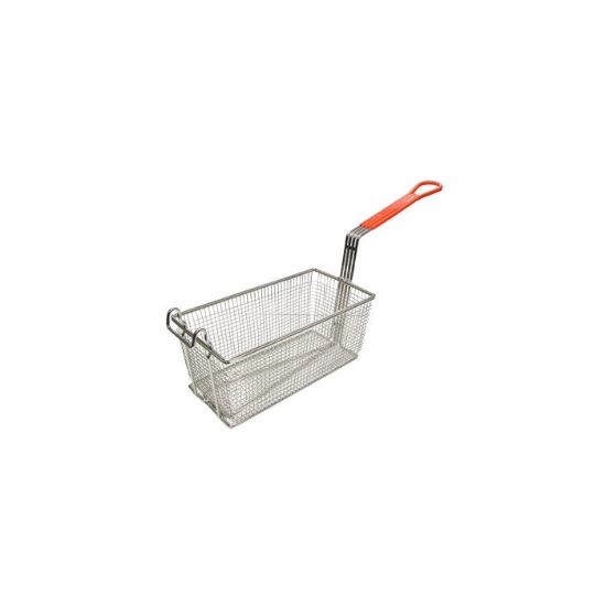 Picture of Adcraft Fry Basket, 12-1/8" x 6-1/4" x 5-5/16", in Orange