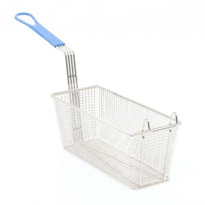 Picture of Adcraft Fry Basket, 13-1/4" x 5-5/8" x 5-5/8", in Blue (FBR-16834)