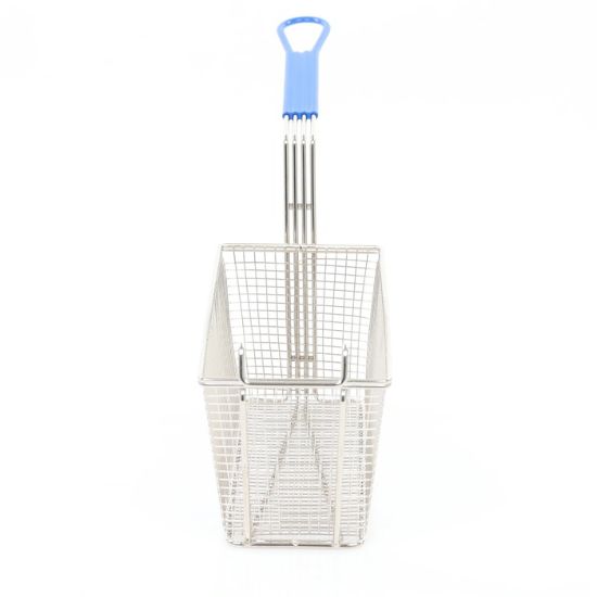 Picture of Adcraft Fry Basket, 13-1/4" x 5-5/8" x 5-5/8", in Blue (FBR-16834)
