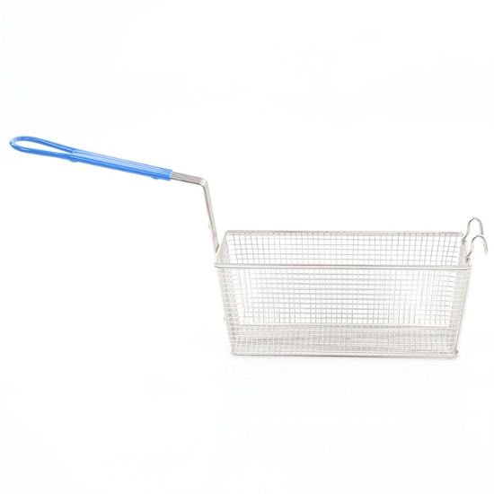 Picture of Adcraft Fry Basket, 13-1/4" x 5-5/8" x 5-5/8", in Blue (FBR-16834)