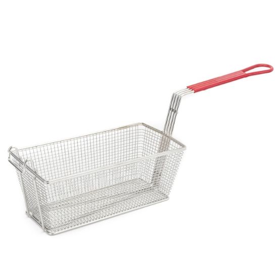 Picture of Adcraft Fry Basket, 12-7/8" x 6-1/2" x 5-3/8", in Red (FBR-13612)
