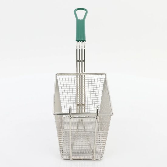 Picture of Adcraft Fry Basket, 12-7/8" x 6-1/2" x 5-3/8", in Green (FBR-16315)