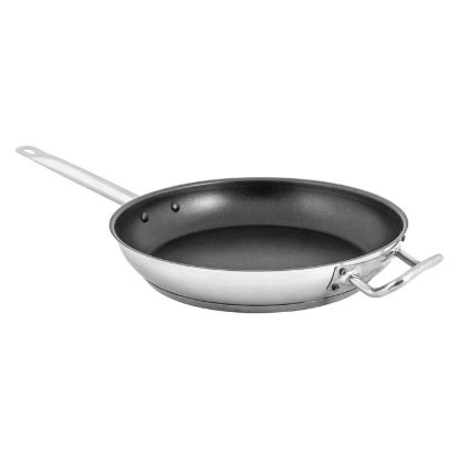 Picture of Adcraft FPSI-12EX Non-Stick Fry Pan, 12 Inch, Stainless Steel
