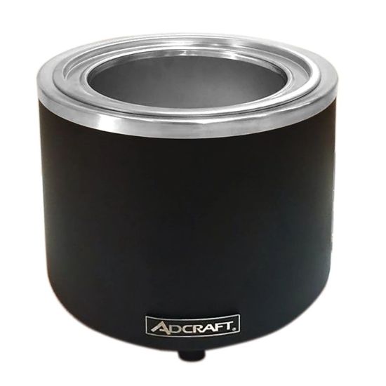 Picture of Adcraft Food Warmer/Cooker Black- Round 7/11 qt