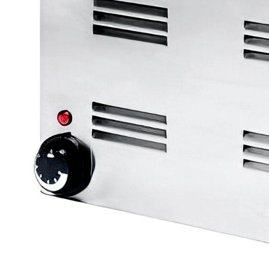 Picture of Adcraft 4/3 Size Food Warmer, 1500W, in Stainless Steel (FW-1500W)