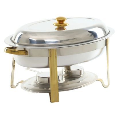 Picture of Adcraft Gold Plate Regent Chafer, 6 Qt., Oval