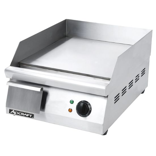 Picture of Adcraft Electric Griddle, 16", in Stainless Steel (GRID-16)