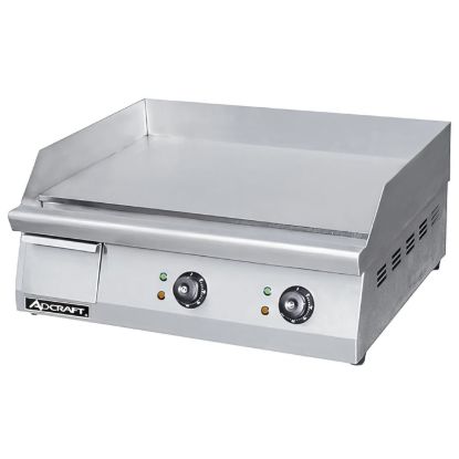 Picture of Adcraft Electric Griddle, 24" in Stainless Steel (GRID-24)