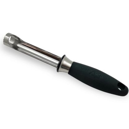 Picture of Adcraft Get-A-Grip Fruit/Apple Corer with Santoprene Handle, in Stainless Steel/Black