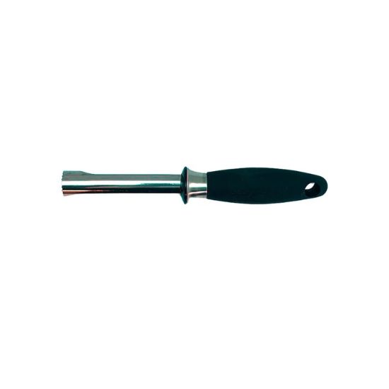 Picture of Adcraft Get-A-Grip Fruit/Apple Corer with Santoprene Handle, in Stainless Steel/Black