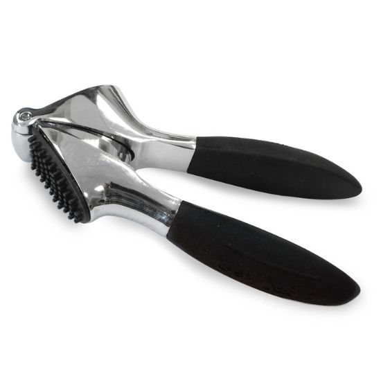 Picture of Adcraft Get-A-Grip Garlic Press with Santoprene Handles, in Stainless Steel