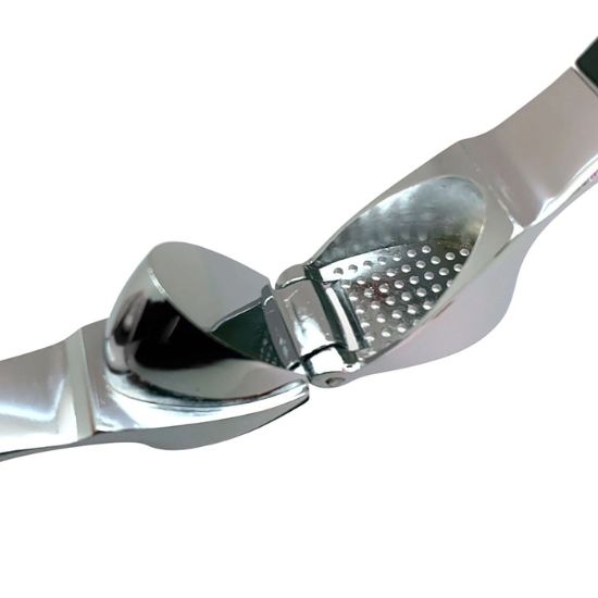 Picture of Adcraft Get-A-Grip Garlic Press with Santoprene Handles, in Stainless Steel