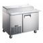 Picture of Grista Refrigerated Pizza Prep Table, Single Solid Door, 12 cu ft Capacity, in Stainless Steel