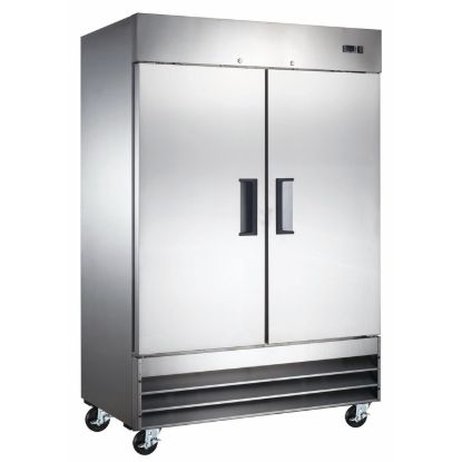 Picture of Grista Reach-In Energy Star Refrigerator, Double Solid Doors, in Stainless Steel