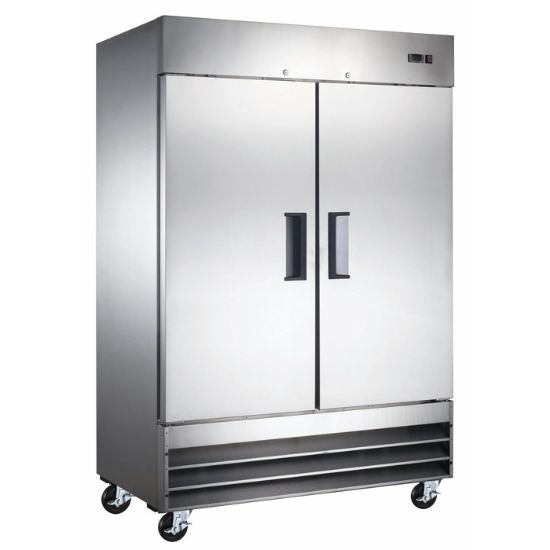 Picture of Grista Reach-In Energy Star Refrigerator, Double Solid Doors, in Stainless Steel