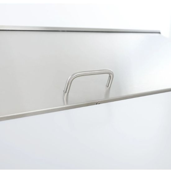 Picture of Grista Refrigerated Salad/Sandwich Prep Table, Three Doors, 70", in Stainless Steel