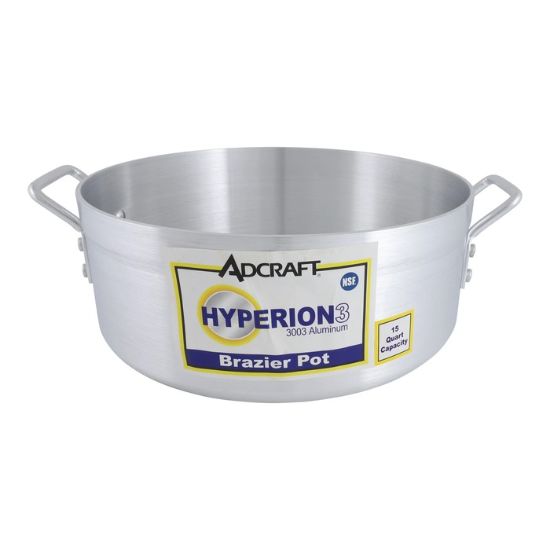 Picture of Adcraft Hyperion3 Cookware Brazier pot, 15 qt.