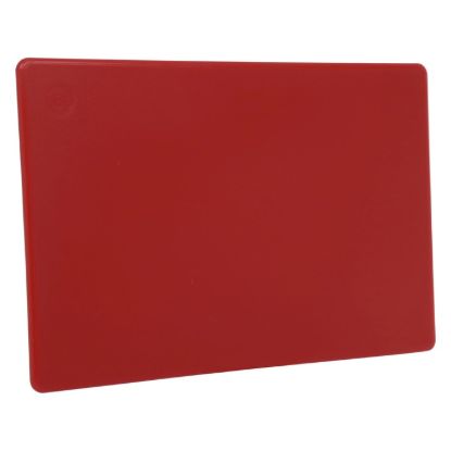 Picture of Adcraft High Density Cutting Board 12" x 18" x 1/2" - Red