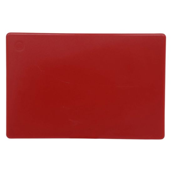 Picture of Adcraft High Density Cutting Board 12" x 18" x 1/2" - Red