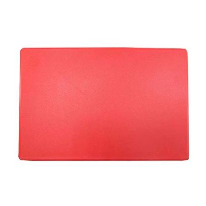 Picture of Adcraft High Density Cutting Board 18" x 24" x 1/2" - Red