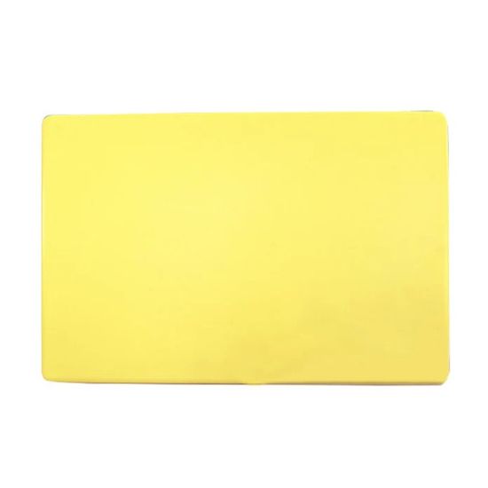 Picture of Adcraft High Density Cutting Board 18" x 24" x 1/2" - Yellow