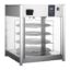 Picture of Adcraft Rotating Pizza Display, in Stainless Steel