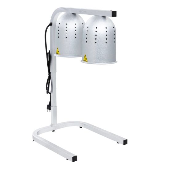Picture of Adcraft Dual Heat Lamp, Aluminum