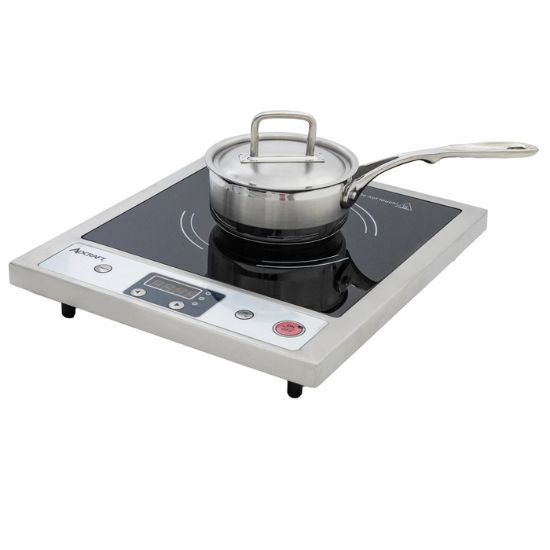 Picture of Adcraft Drop-In Induction Cooker, in Silver/Black (IND-A120V)