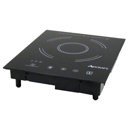 Picture of Adcraft Drop-In Induction Cooker, in Silver/Black (IND-D120V)