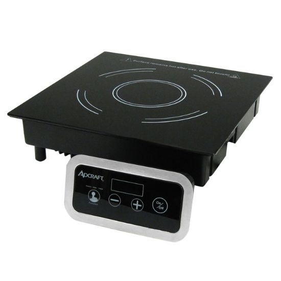 Picture of Adcraft Drop-In Induction Cooker with Remote Control, 120V, in Black (IND-DR120V)