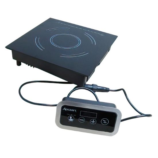 Picture of Adcraft Drop-In Induction Cooker with Remote Control, 120V, in Black (IND-DR120V)