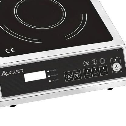 Picture of Adcraft Electric Induction Cooker, in Black (IND-E120V)