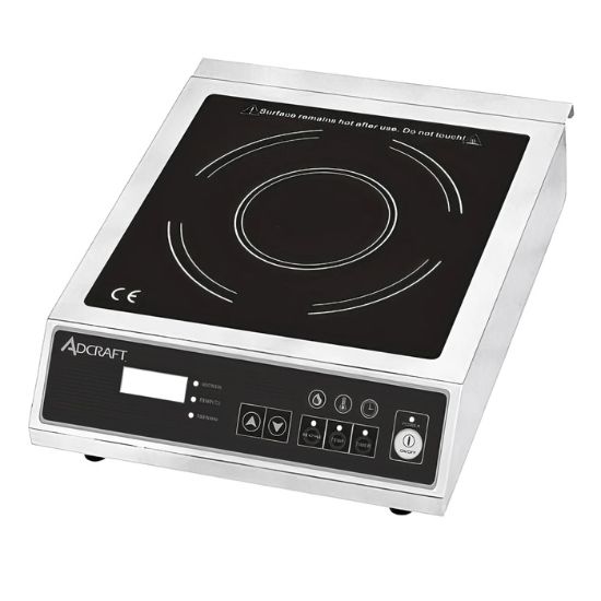 Picture of Adcraft Electric Induction Cooker, in Black (IND-E120V)