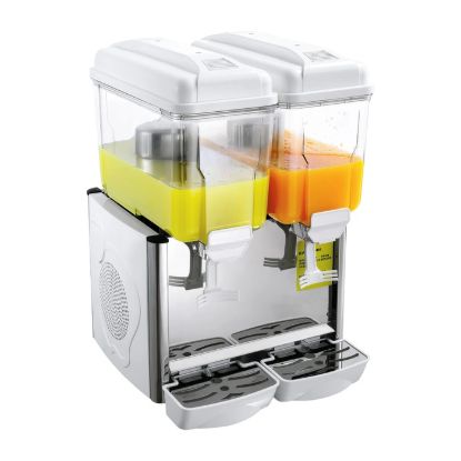 Picture of Adcraft Cold Beverage Dispenser, Double Bowl, in Gray (JD-2)