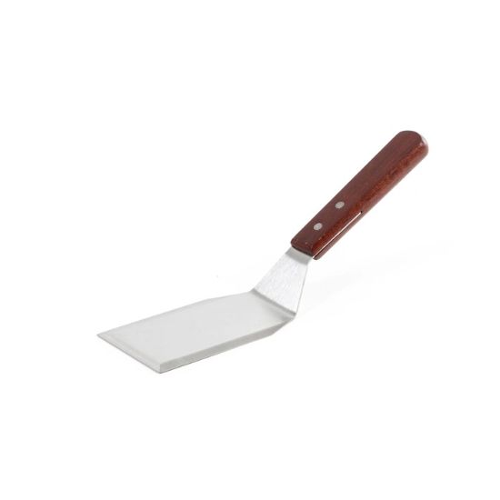 Picture of Adcraft Scraper/Turner with Wood Handle, in Stainless Steel