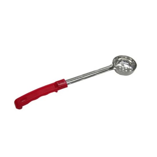 Picture of Adcraft One Piece Ladoon (2oz., perforated bowl, red handle)