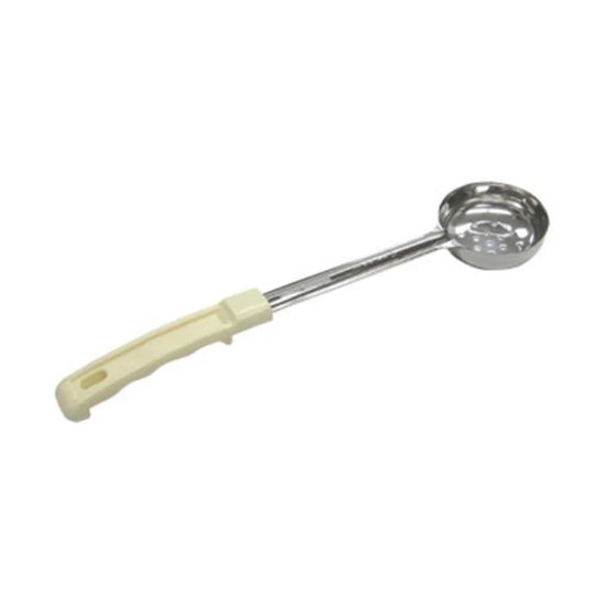 Picture of Adcraft One Piece Ladoon (3 oz., perforated bowl, beige handle)