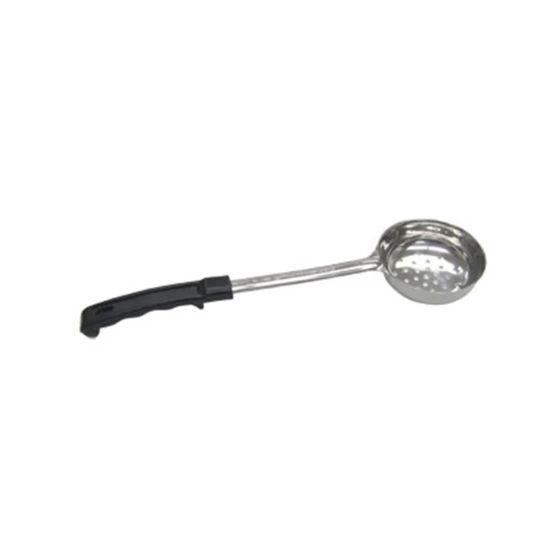 Picture of Adcraft One Piece Ladoon (6 oz., perforated bowl, black handle)