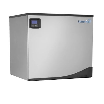 Picture of Lunar Ice Modular Ice Machine, 30"W, 521 lbs, Full Dice Ice Cubes, in Stainless Steel